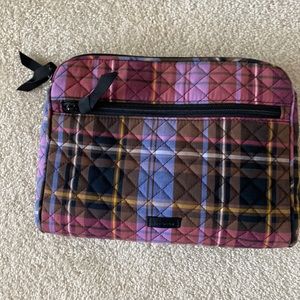 Triple compartment crossbody